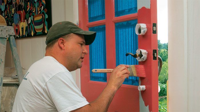 Skillful Brushwork for Doors and Windows - Fine Homebuilding