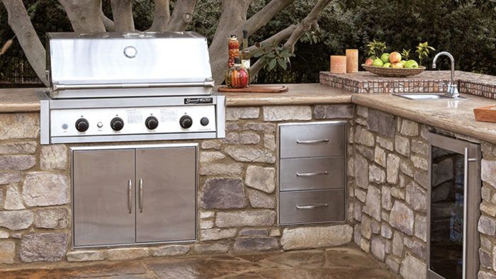 Prefab outdoor shop kitchen kits