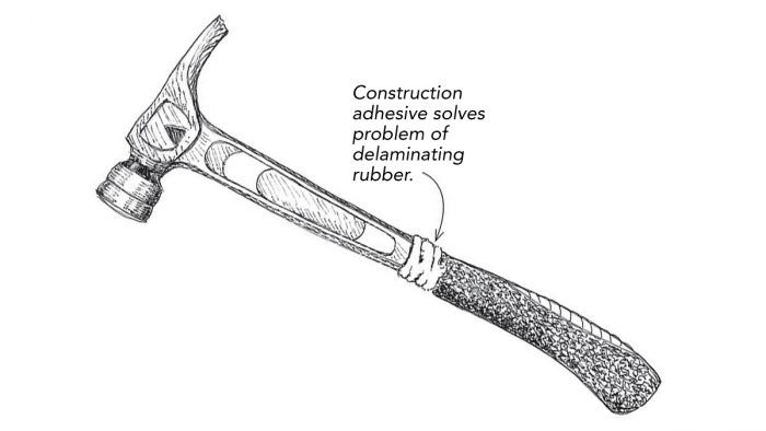 TiBone II handle repair attempt, caulking and extra thin cyano-acrylate  glue to reinforce bonds. : r/Tools