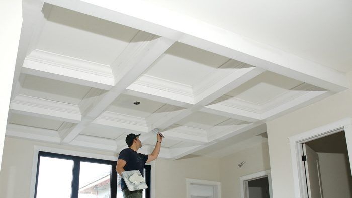 coffered ceiling framing