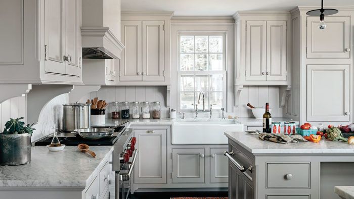 An Elegant New Kitchen in a Narrow Old Space - Fine Homebuilding