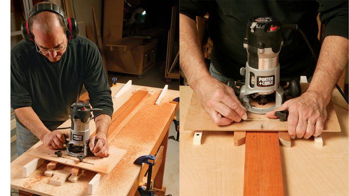 how to use a wood router