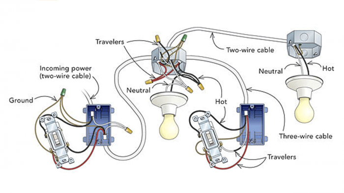 wiring multiple lights in parallel