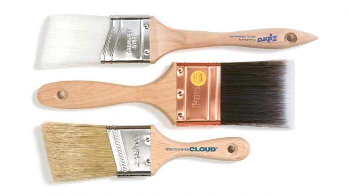 Varnish Brush, Various selected Hair, No. 4 inch