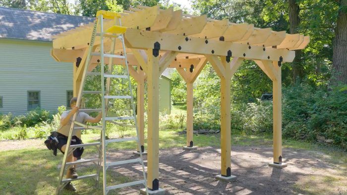 How to Build a Pergola Step-by-Step - Fine Homebuilding