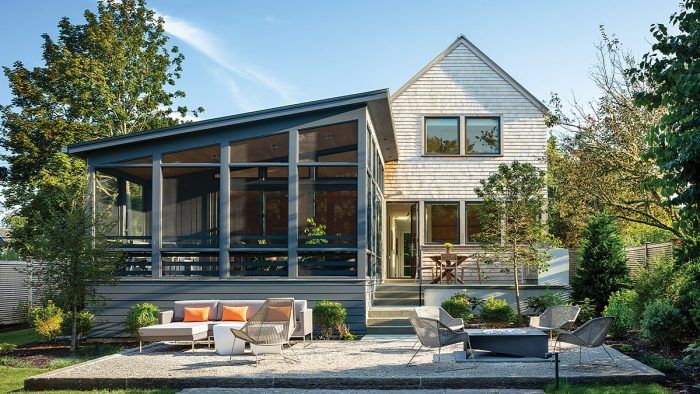 Designing for a Narrow Lot: Modern Twist on Traditional - Fine Homebuilding