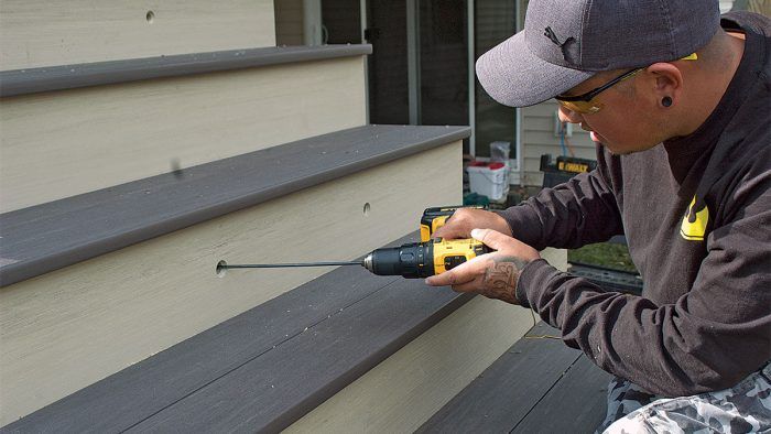 Adding LED Lights to Deck Stair Risers Fine Homebuilding