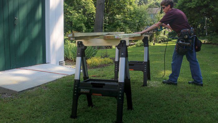 ULTIMATE Adjustable Sawhorse