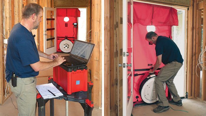 Blower Door Tests  Department of Energy