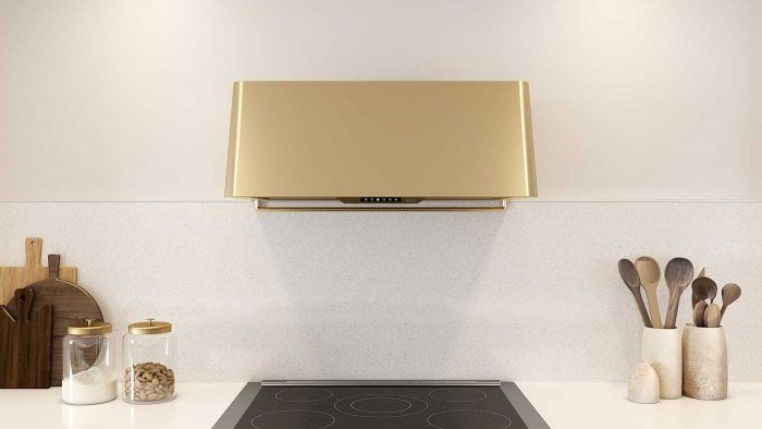 Contemporary deals range hood