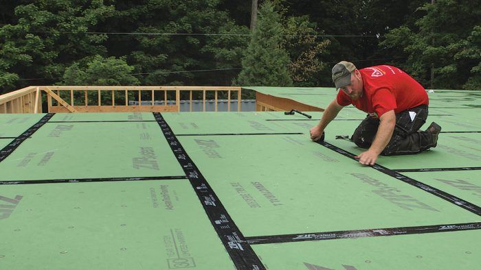 Drying in a Roof with ZIP System: Roof-To-Wall Transitions and Corners -  Fine Homebuilding