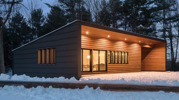 A Trendy and Inexpensive Prefab Residence