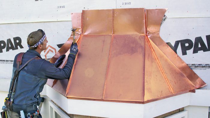 How To Craft A Copper Roof Fine Homebuilding 