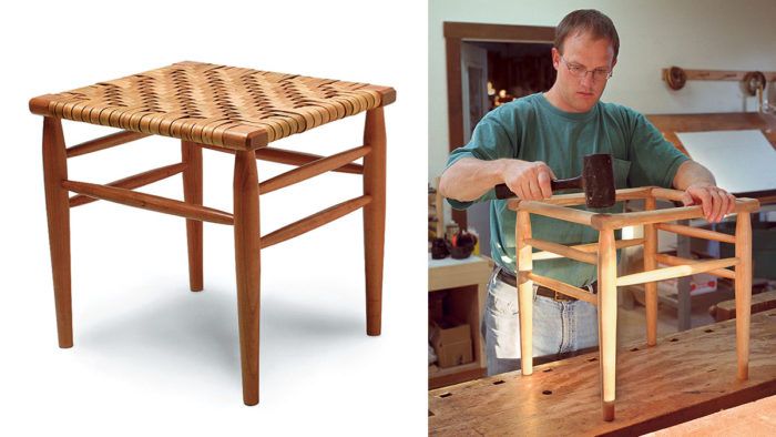 Build a Post and Rung Stool with Danish Cord Seat — Port Townsend School of  Woodworking