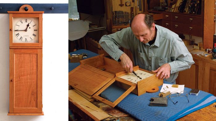 Building a Shaker Wall Clock - FineWoodworking