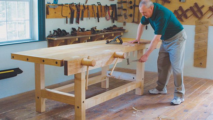 Budget woodworking bench is a brute - FineWoodworking