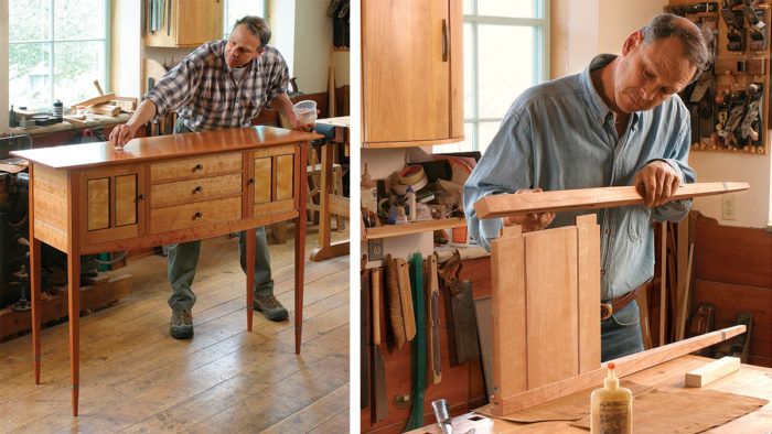 Versatile shop cabinets - FineWoodworking