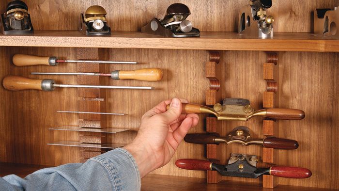 Hold-Everything Tool Rack