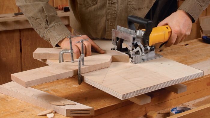 Sand Biscuit Joints After 24 Hours - FineWoodworking