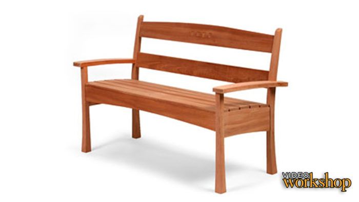 Making a garden discount bench