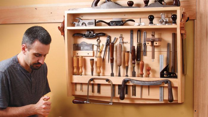 Heirloom Hand-Tool Cabinet Woodworking Plan