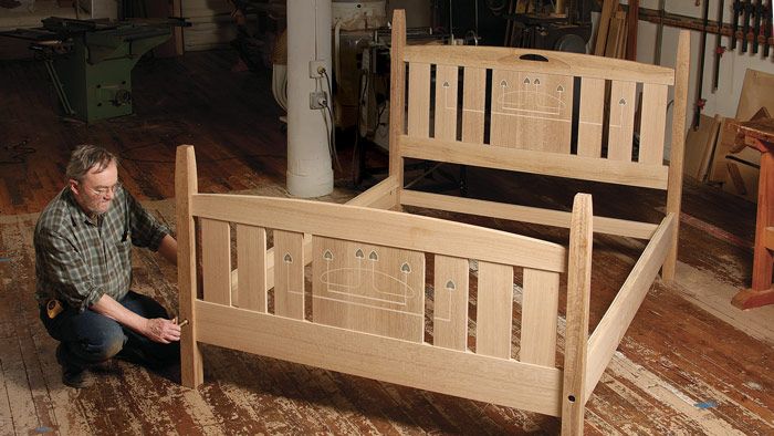 Arts & Crafts Bed - FineWoodworking