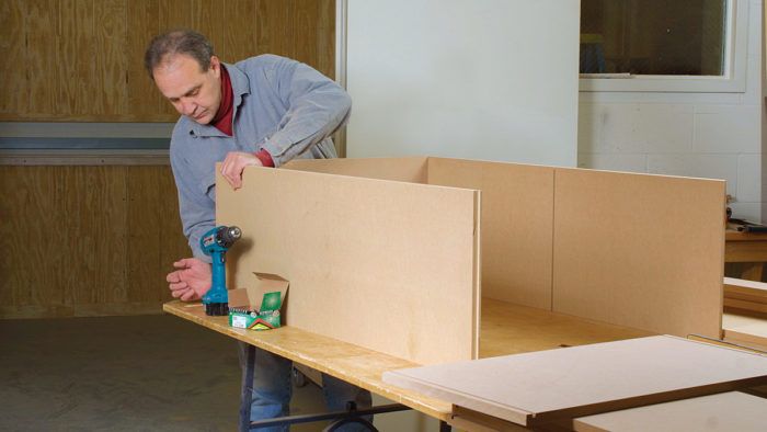 Constructing a Paint Rack from MDF