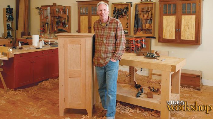 Shaker Tool Cabinet, Woodworking Project