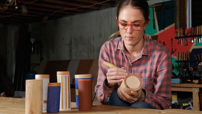 Greenwood: Carving a wooden cup - FineWoodworking