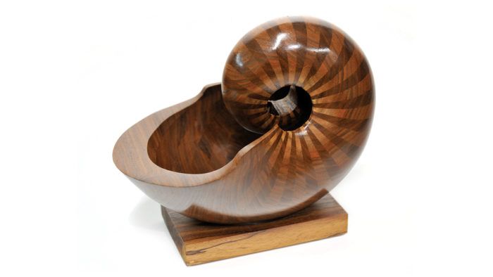 277- Walnut Nautilus Shell - FineWoodworking