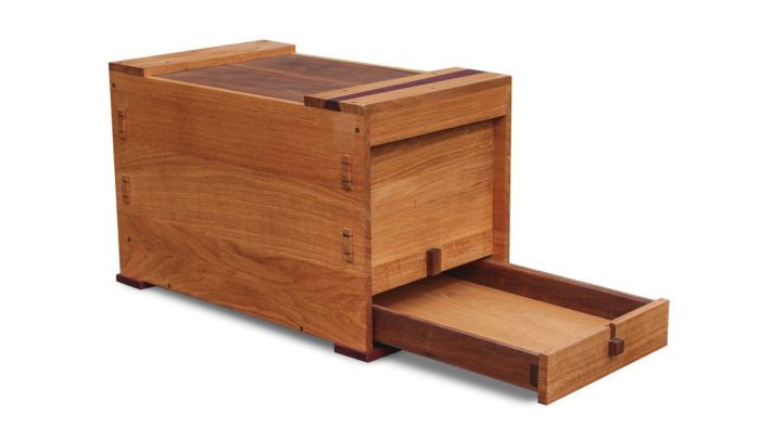 ☆廃盤☆ FACE RECORDS /７インチ WOOD BOX ハンドメイド Hakone Yosegi-Zaiku TSUYUKI WOODCRAFT 7寸2段 Japanese craft