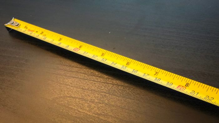 1.85 inches on on sale a ruler