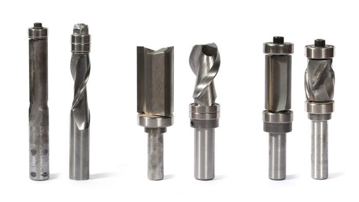 Compact router online bits