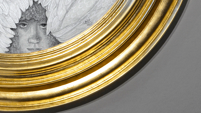 How To Antique Gold Leaf in 4 easy steps.