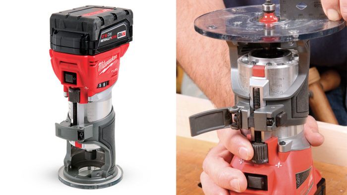 Milwaukee m18 store router kit