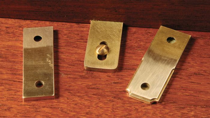 Making custom brass hardware - FineWoodworking