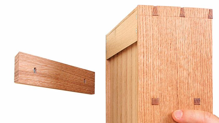 2-piece Free Slotted Butterfly Hinges For Closet Cabinets