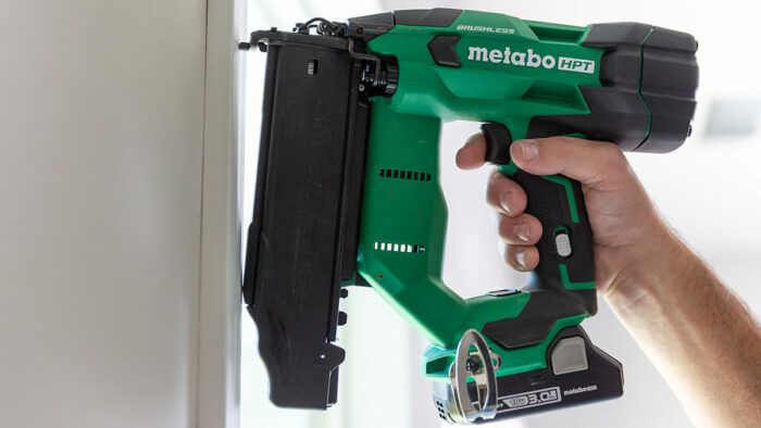 Metabo HPT 2-in 18-Gauge Pneumatic Brad Nailer in the Brad Nailers  department at