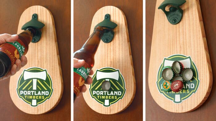 Hexagonal One-Hand Bottle Opener (Updated!) by quattro