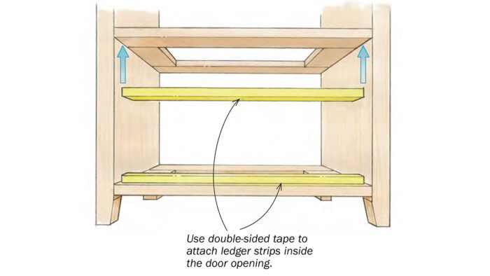 How To Fit Inset Cabinet Doors - Fine Homebuilding