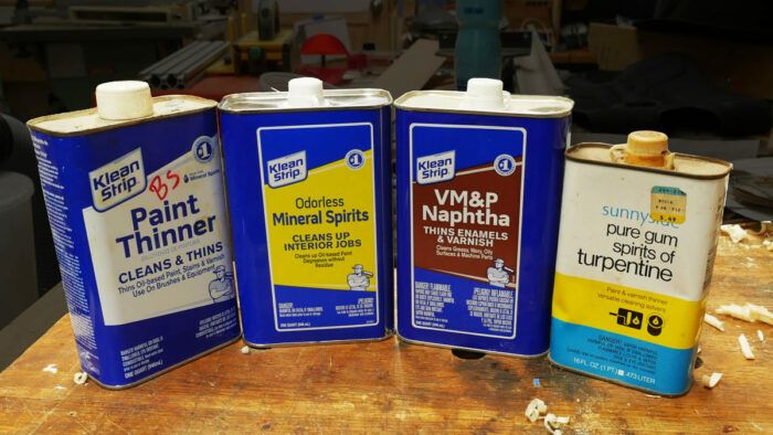 Odorless Mineral Spirits vs Paint Thinner vs Citrus Solvent