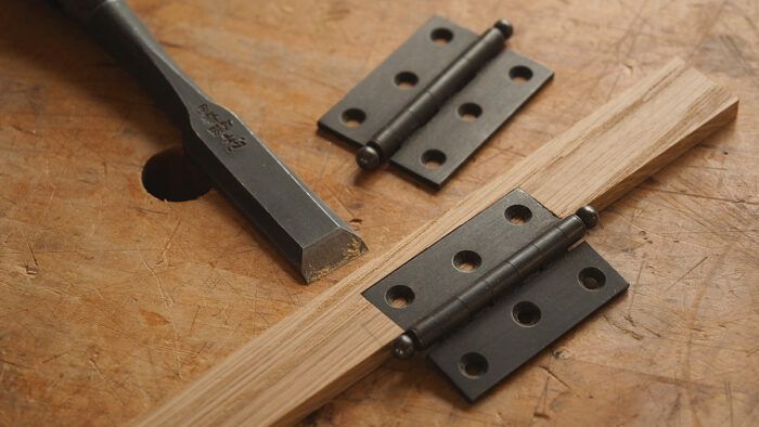 How to cut fast, accurate hinge mortises