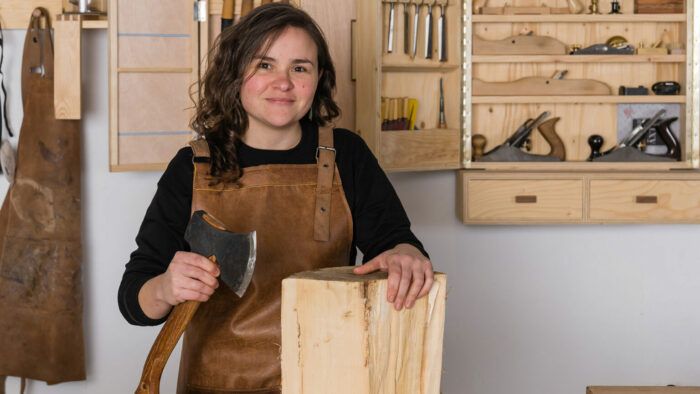 Tune up an all-purpose hatchet right into a carving axe