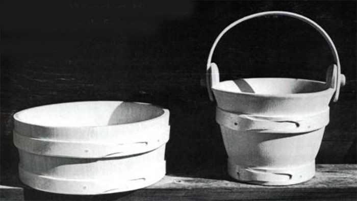 Wooden buckets