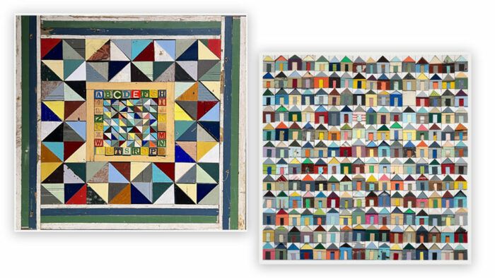 Wooden quilts, part 3: The art of Laura Petrovich-Cheney