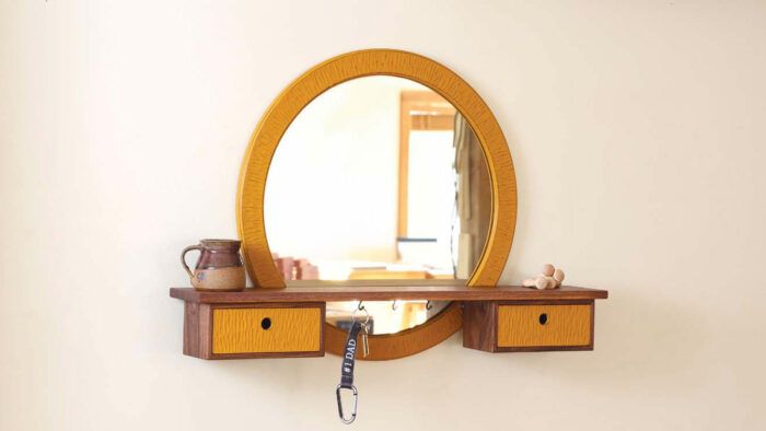 Carved Entryway Mirror - FineWoodworking