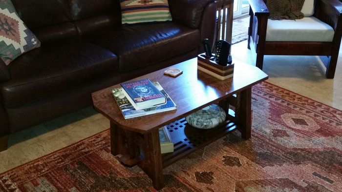 Limbert inspired coffee table - FineWoodworking