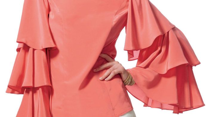 Drafting ruffle sleeves for the Easy Breezy Blouse