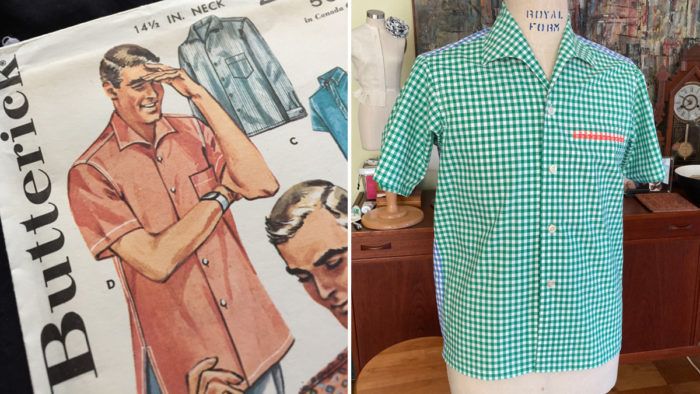 Vintage collared shirt sale