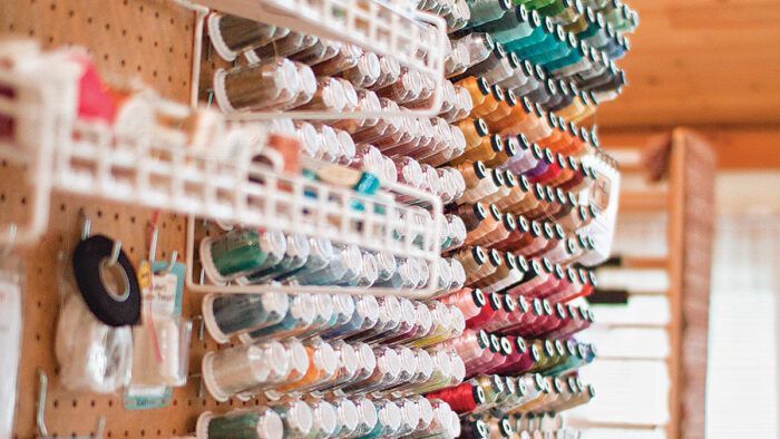 Organize your Sewing Space with these 25 Low-cost Tips - Threads